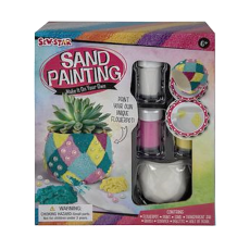 Ceramic Pot Sand Painting Set 